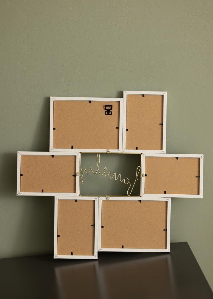 Lovely Family Collageram Vit - 6 Bilder