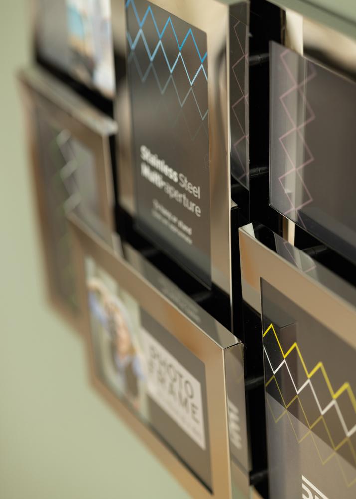 Stainless Steel Collageram Silver - 6 Bilder