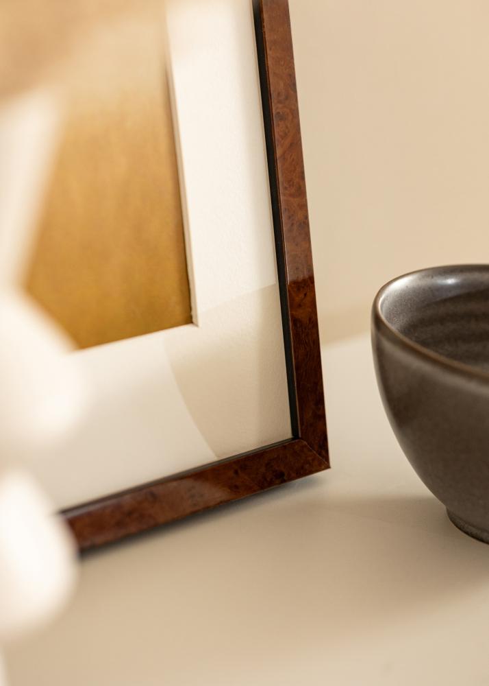 Ram Ares Akrylglas Burr Walnut 50x70 cm