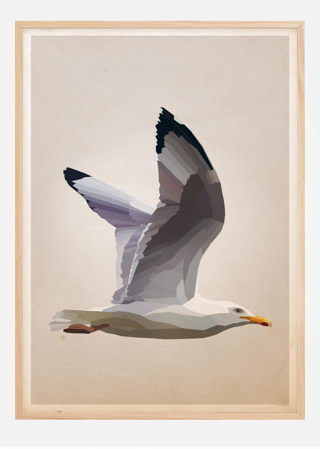 Gull Poster (30x40 cm)