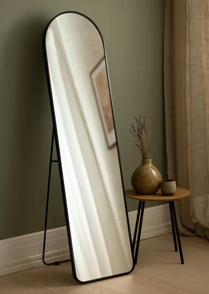 Spegel Madrid Svart 40x150 cm