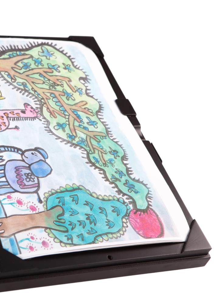 Ram Little Davinci Teckningsram A4 Svart