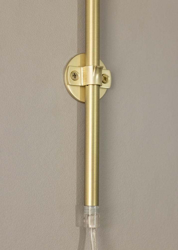 Gallery LED 30 cm tavelbelysning - Mässing