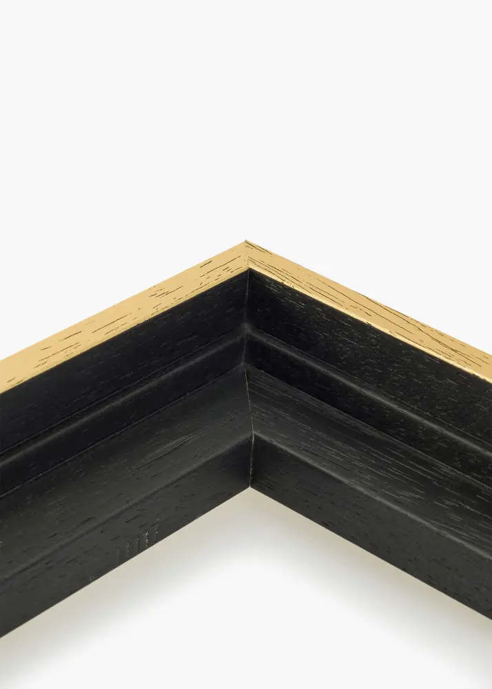 Canvasram Madison Svart / Guld 21x29,7 cm (A4)