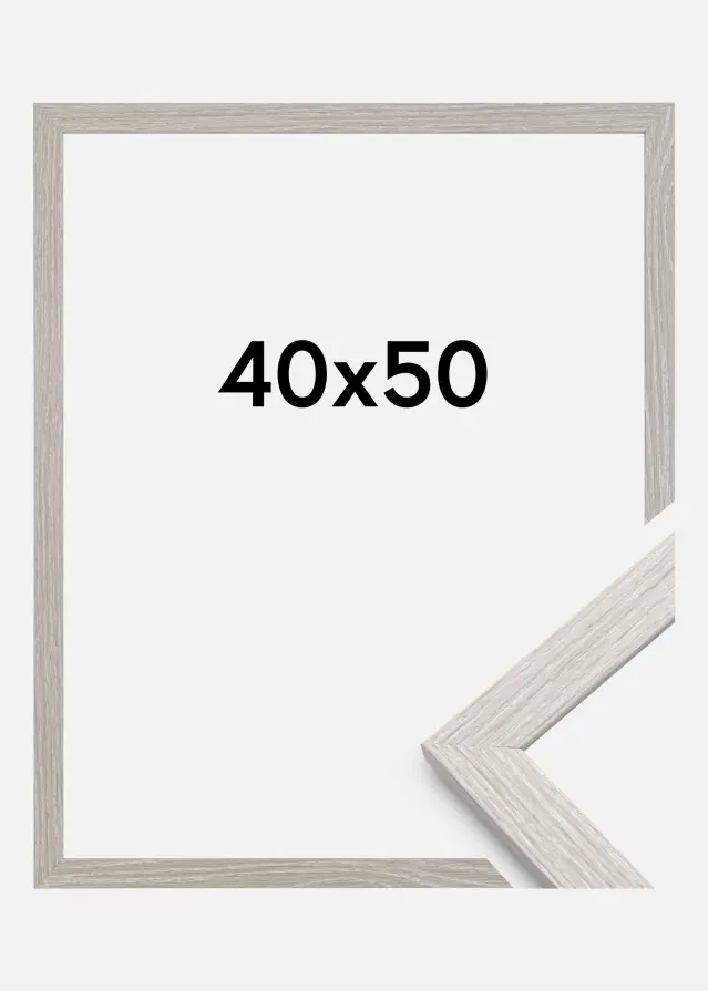 Ram Stilren Light Grey Oak 40x50 cm