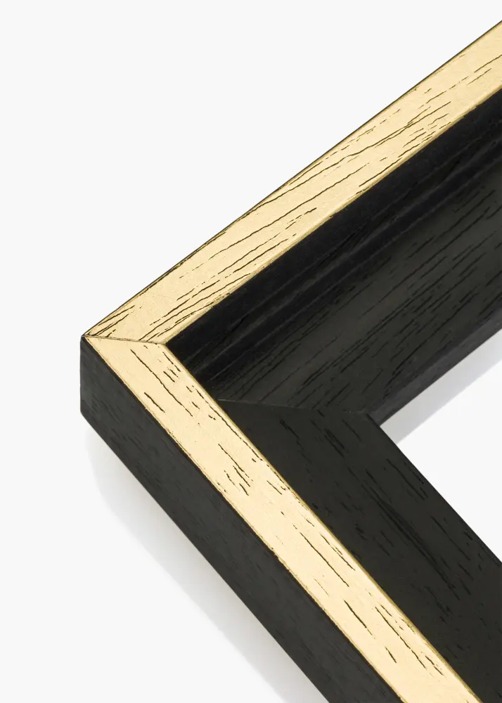 Canvasram Madison Svart / Guld 21x29,7 cm (A4)