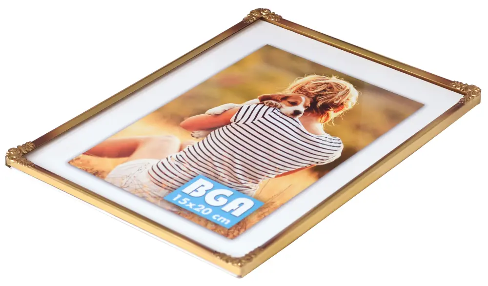 Ram Rosen Metall Guld 20x30 cm