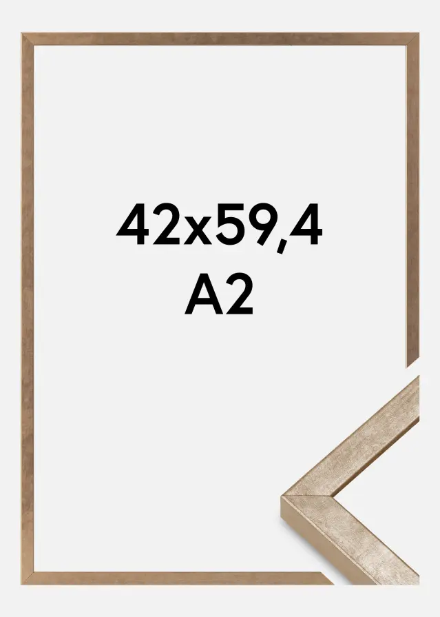 Ram Ares Akrylglas Mässing 42x59,4 cm (A2)