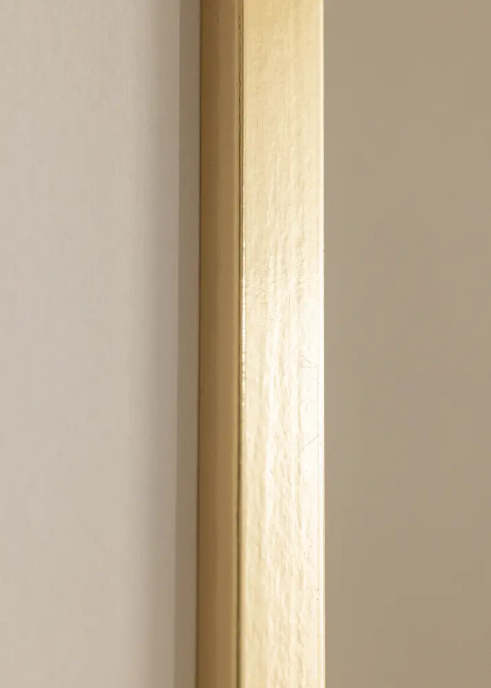 Ram Trendy Guld 30x40 cm - Passepartout Vit 18x27 cm