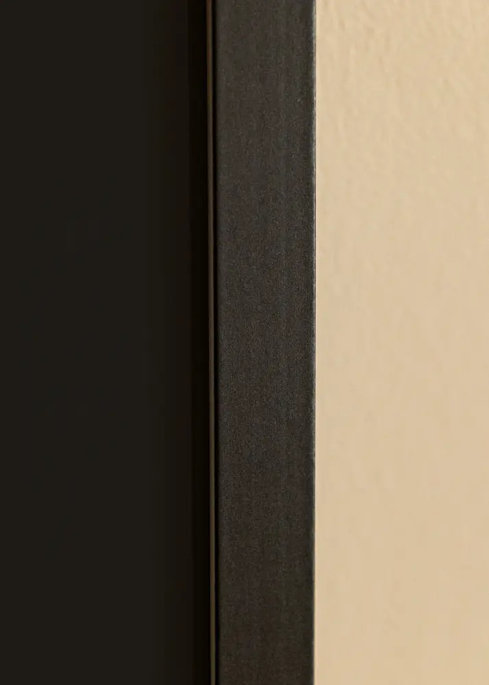 Ram Selection Svart 30x40 cm - Passepartout Svart 21x29,7 cm (A4)