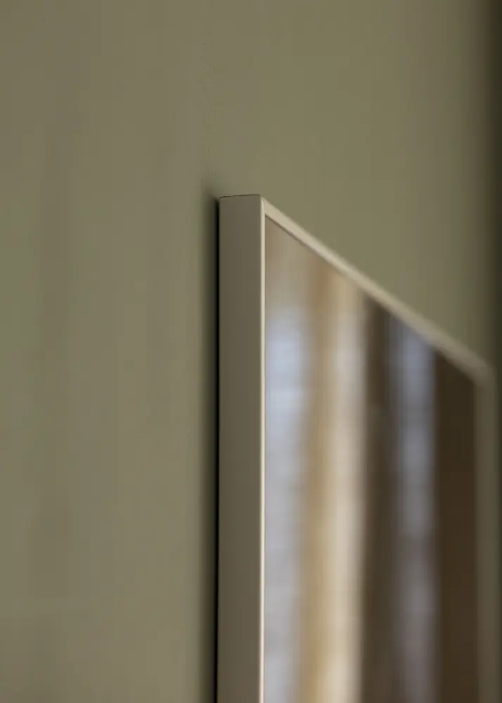 Spegel Minimal White 40x120 cm