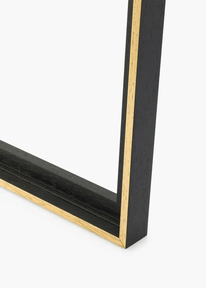 Canvasram Madison Svart / Guld 21x29,7 cm (A4)