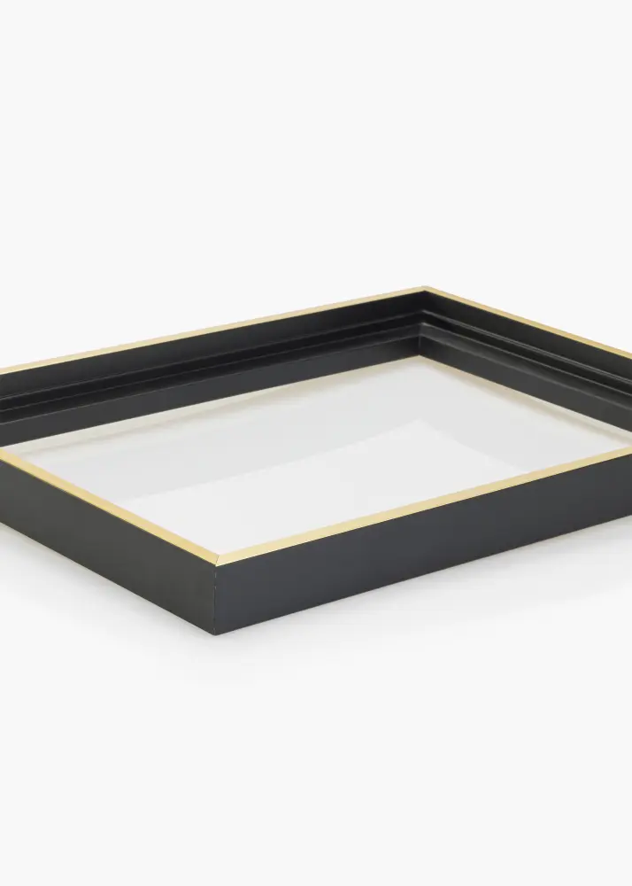 Canvasram Tacoma Svart / Guld 21x29,7 cm (A4)