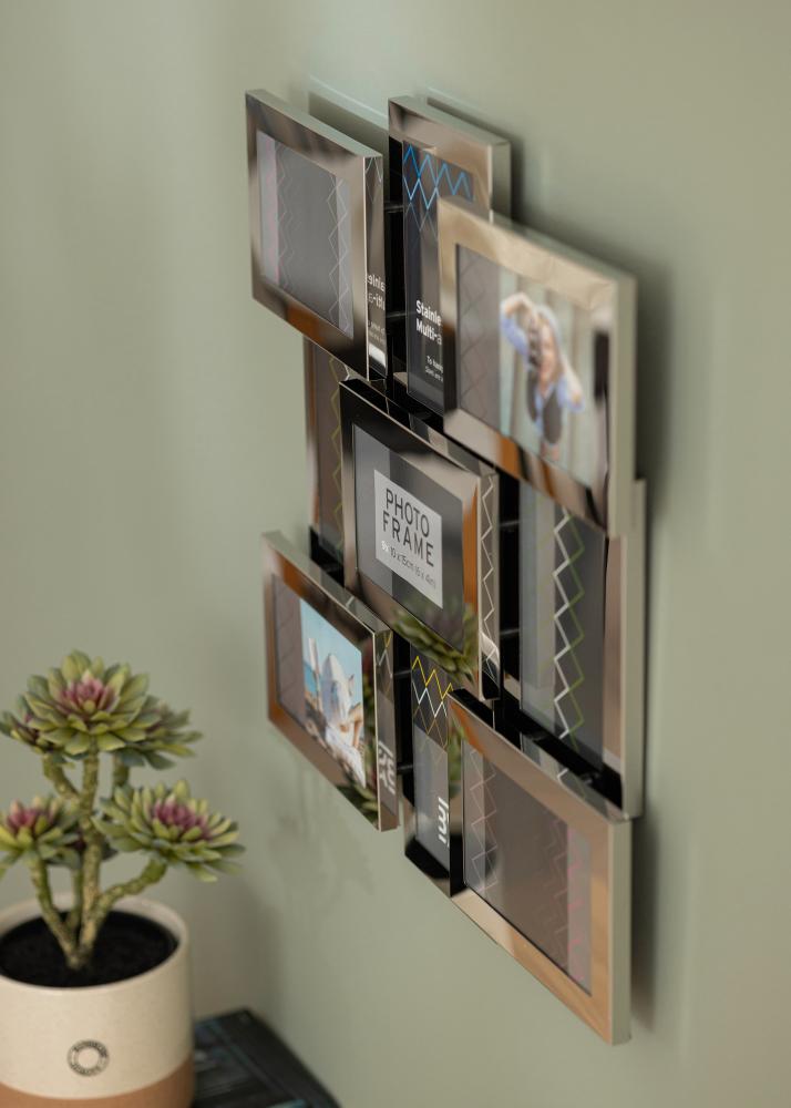 Stainless Steel Collageram Silver - 9 Bilder