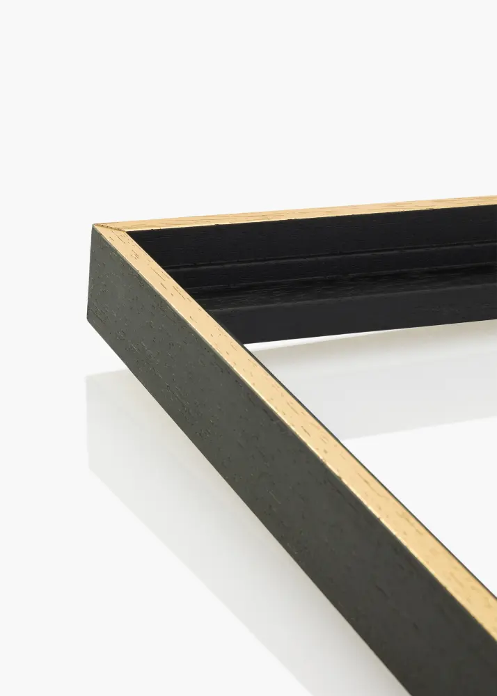 Canvasram Madison Svart / Guld 21x29,7 cm (A4)