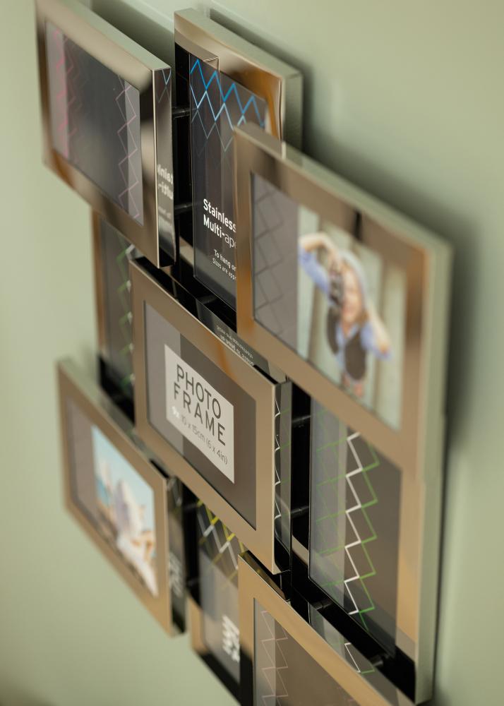 Stainless Steel Collageram Silver - 9 Bilder