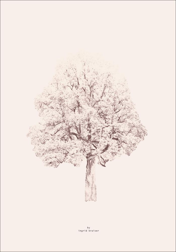 Pink Tree Poster