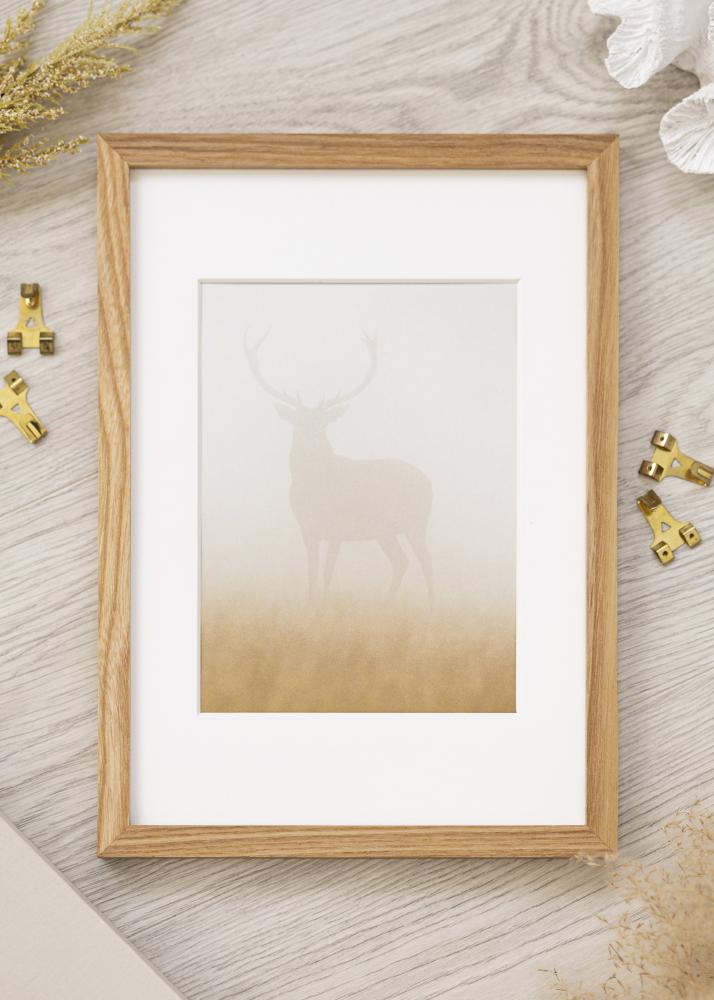 Ram Massiv Ek Akrylglas 21x29,7 cm (A4)