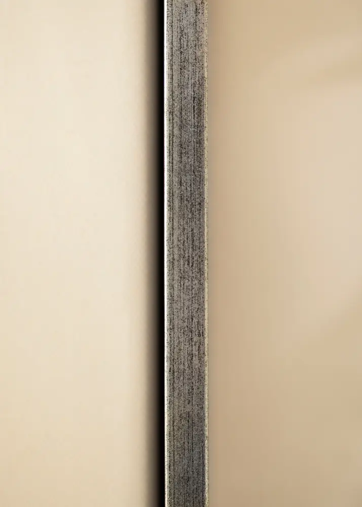 Ram Geb Canvasram Silver/Svart - Valfri Storlek