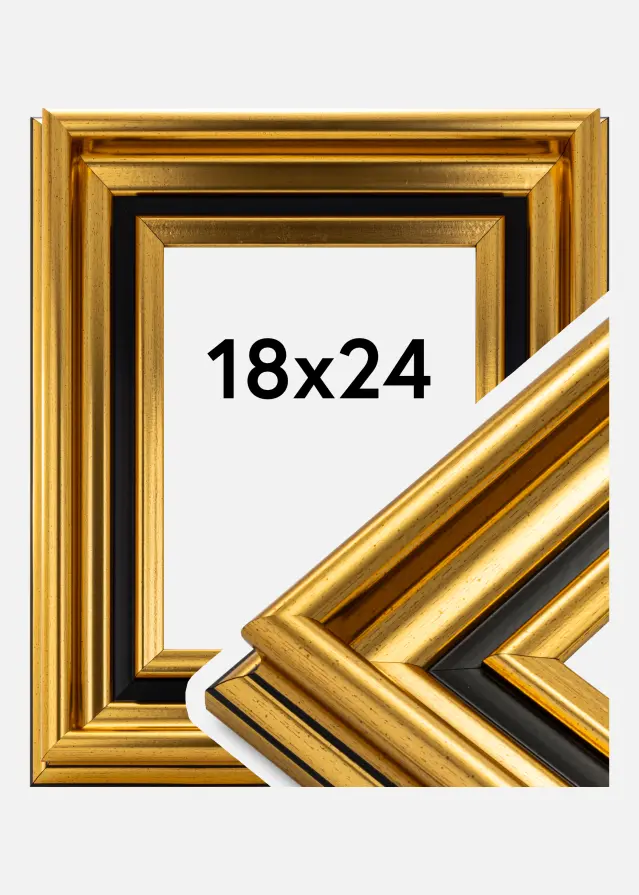 Ram Gysinge Premium Guld 18x24 cm