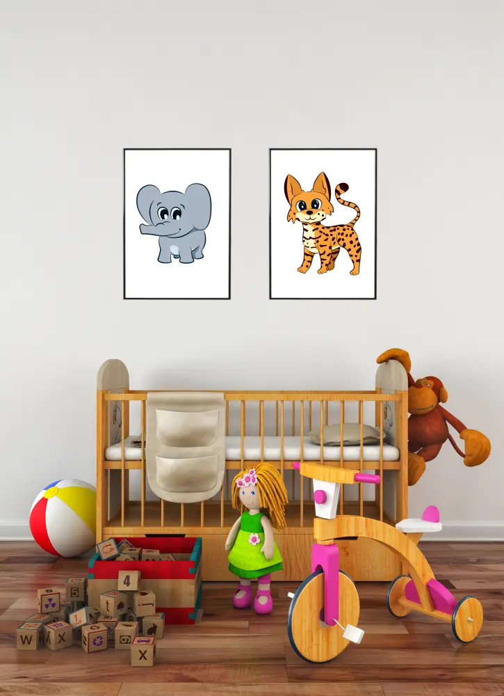 Världens Djur Serval Poster