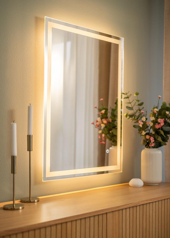 KAILA Spegel Rectangle LED 60x80 cm
