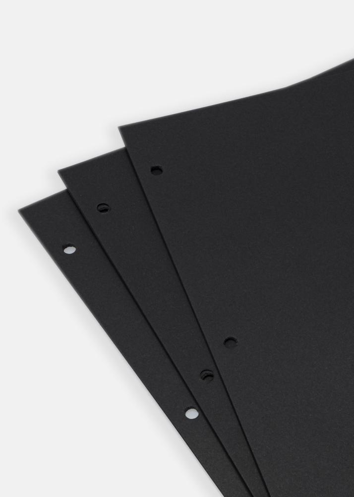 Albumblad för KAILA Coffee Table Photo Album - 10-Pack Svarta