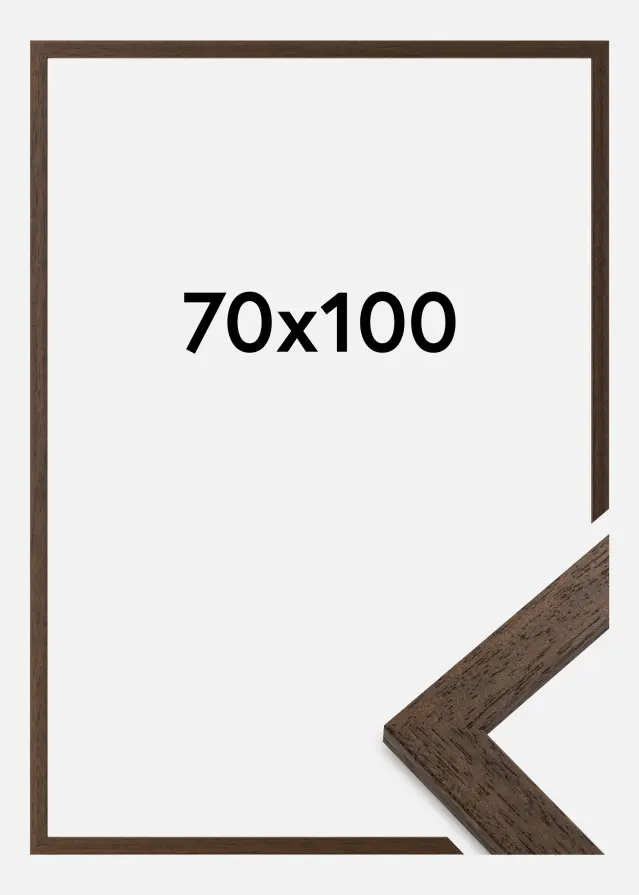 Ram Brown Wood 70x100 cm
