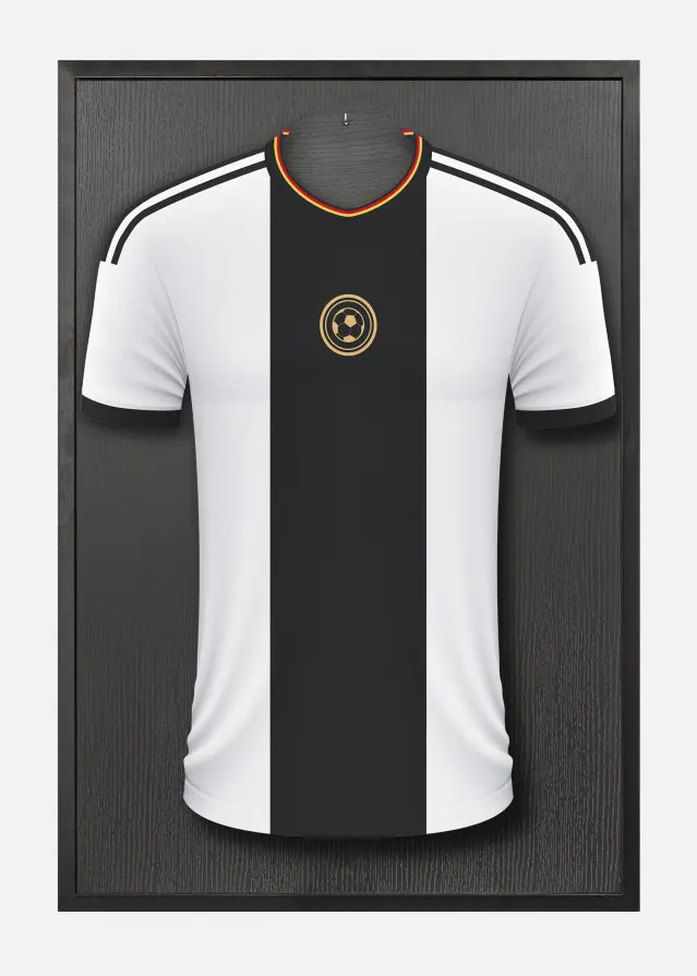 Ram Stockholm Jersey Box Akrylglas Svart 60x90 cm