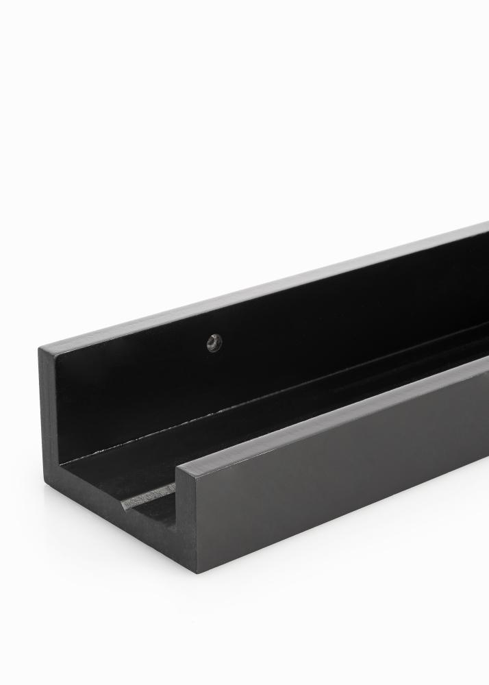 KAILA Tavelhylla Svart 120 cm