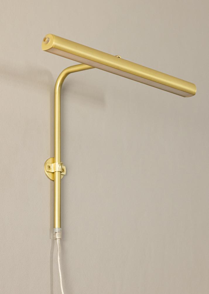 Gallery LED 30 cm tavelbelysning - Mässing