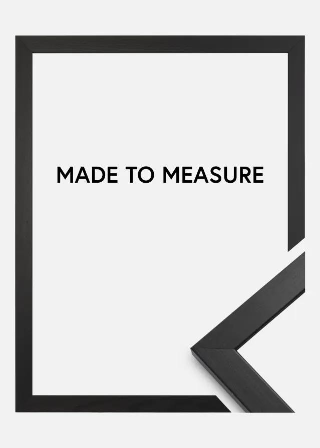 Stilren Svart - Valfri storlek