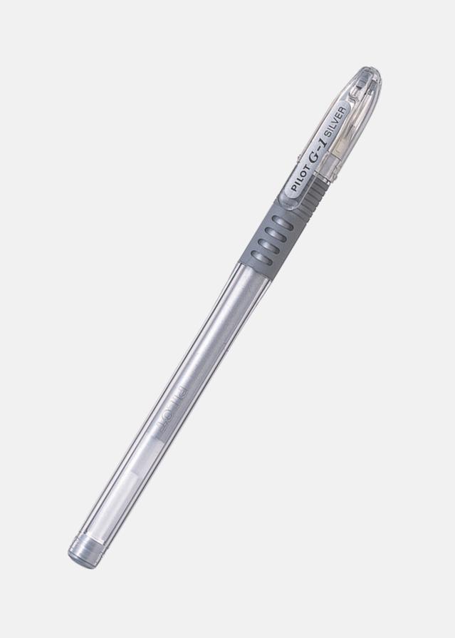 Pilot G1 Grip Albumpenna Silver - 1 mm