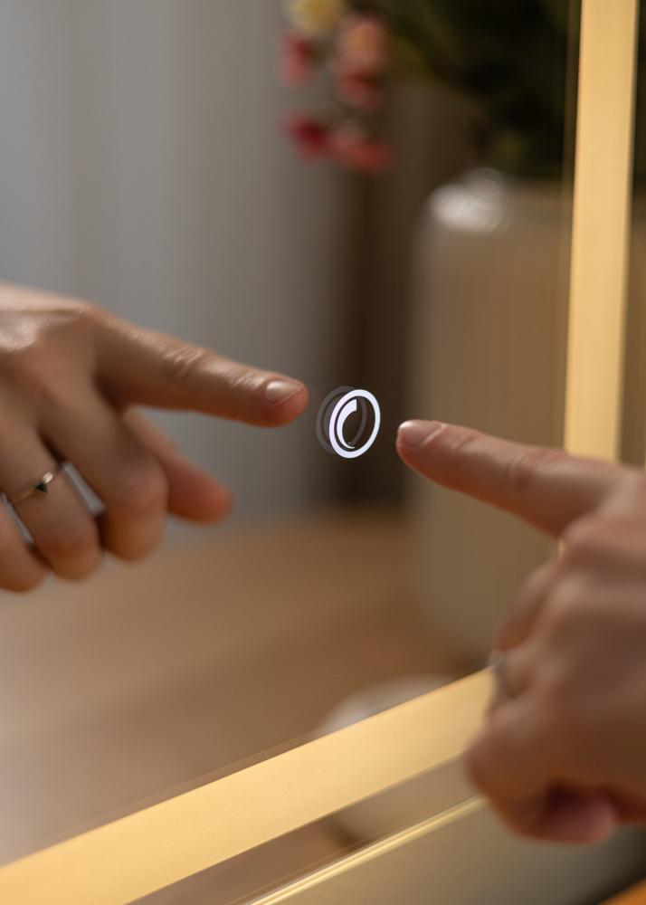 KAILA Spegel Rectangle LED 60x80 cm