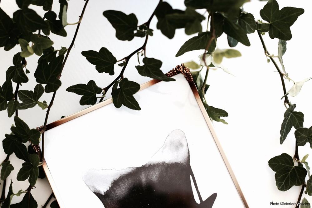 Ram Rosen Metall Guld 15x20 cm