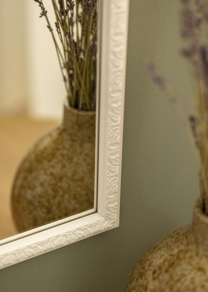 Spegel Nostalgia Vit 45x105 cm