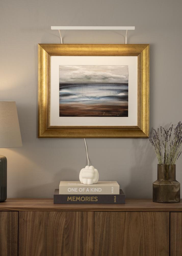 BLP 117 tavelbelysning 45 cm - Vit