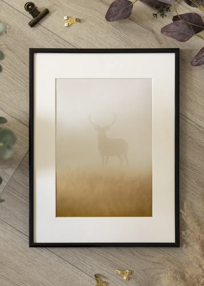 Ram BGA Modern Style Akrylglas Svart 21x29,7 cm (A4)