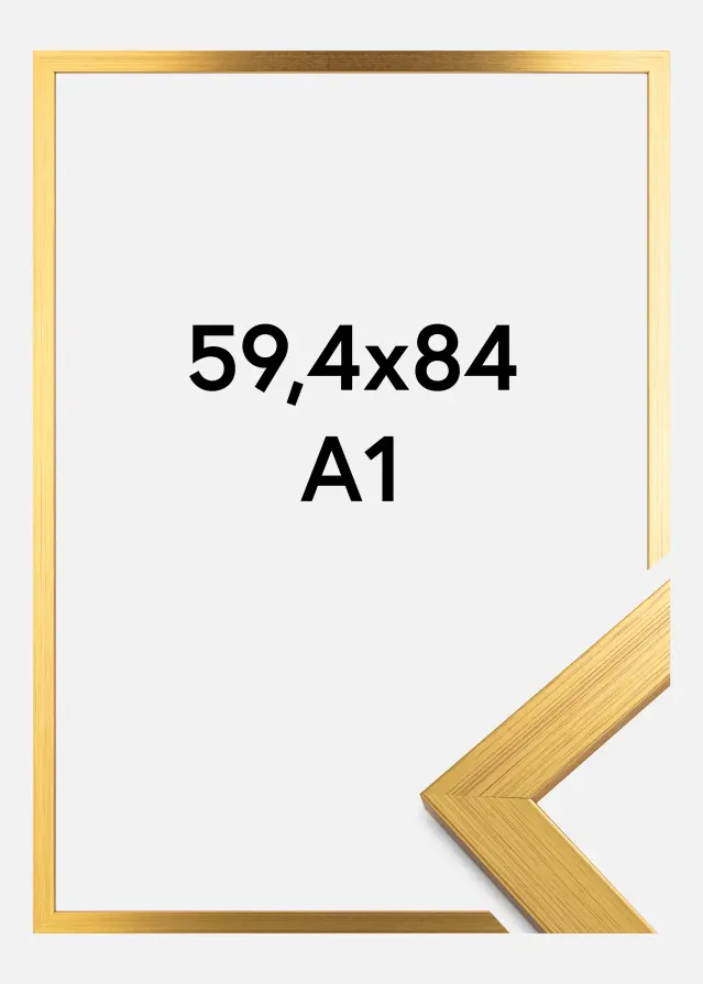 Ram Gold Wood 59,4x84 cm (A1)