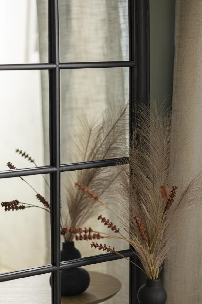 Spegel Window Tall Dome Svart 103x180 cm