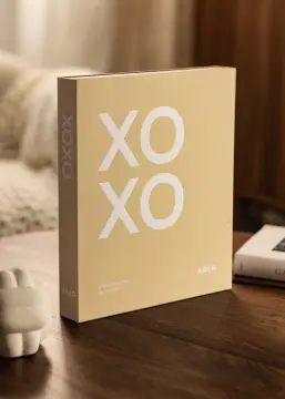 KAILA XOXO Nude - Coffee Table Photo Album (60 Svarta Sidor / 30 Blad)