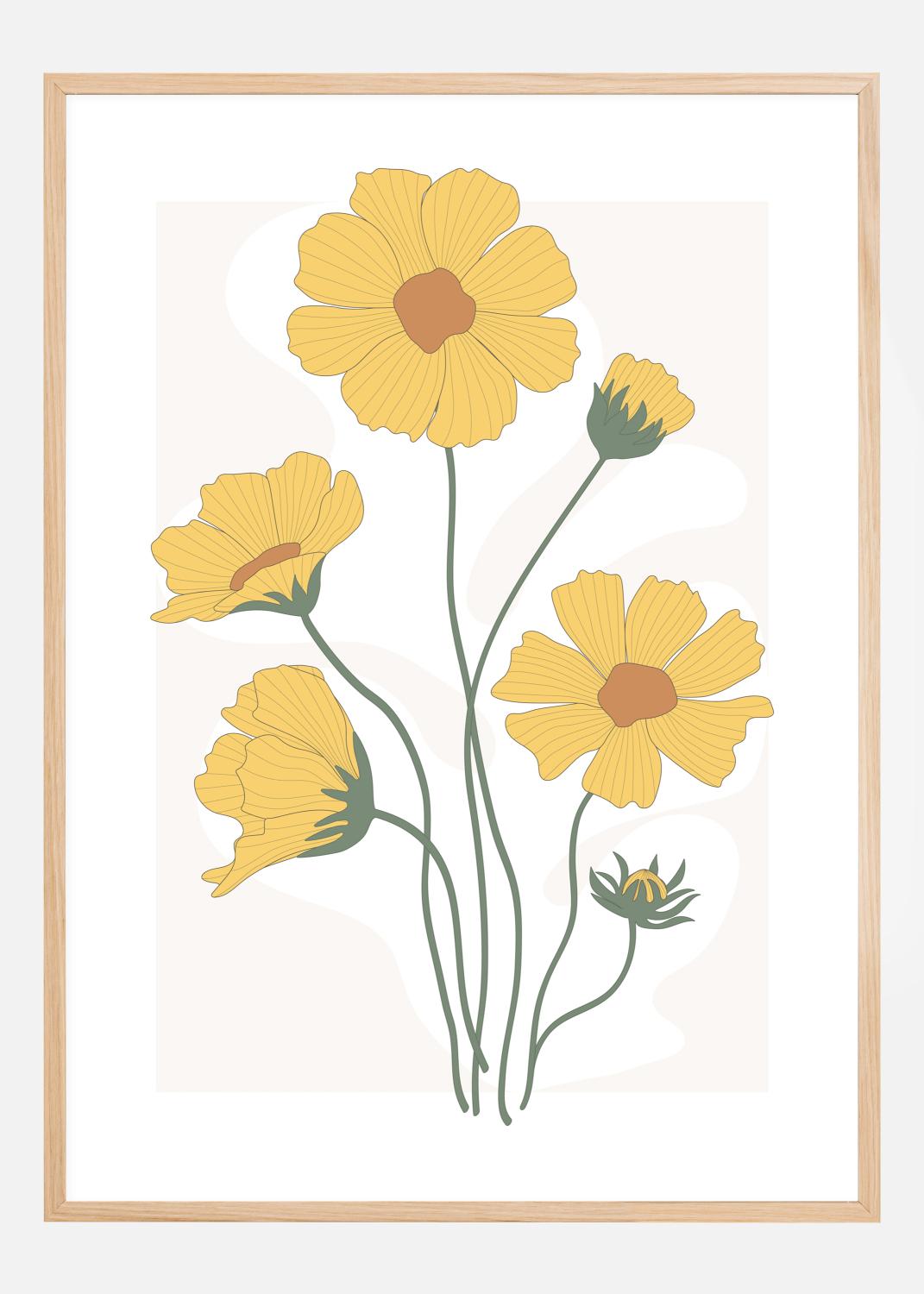YELLOW Poster (30x40 cm)