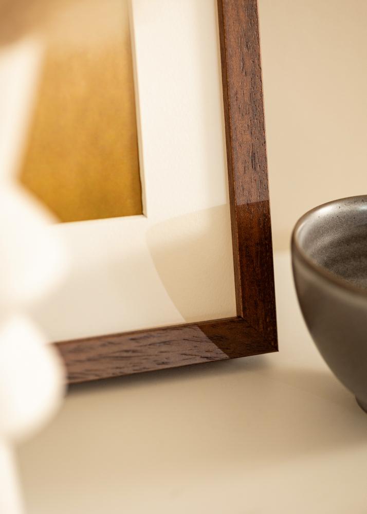 Ram Hermes Akrylglas Teak 24x30 cm