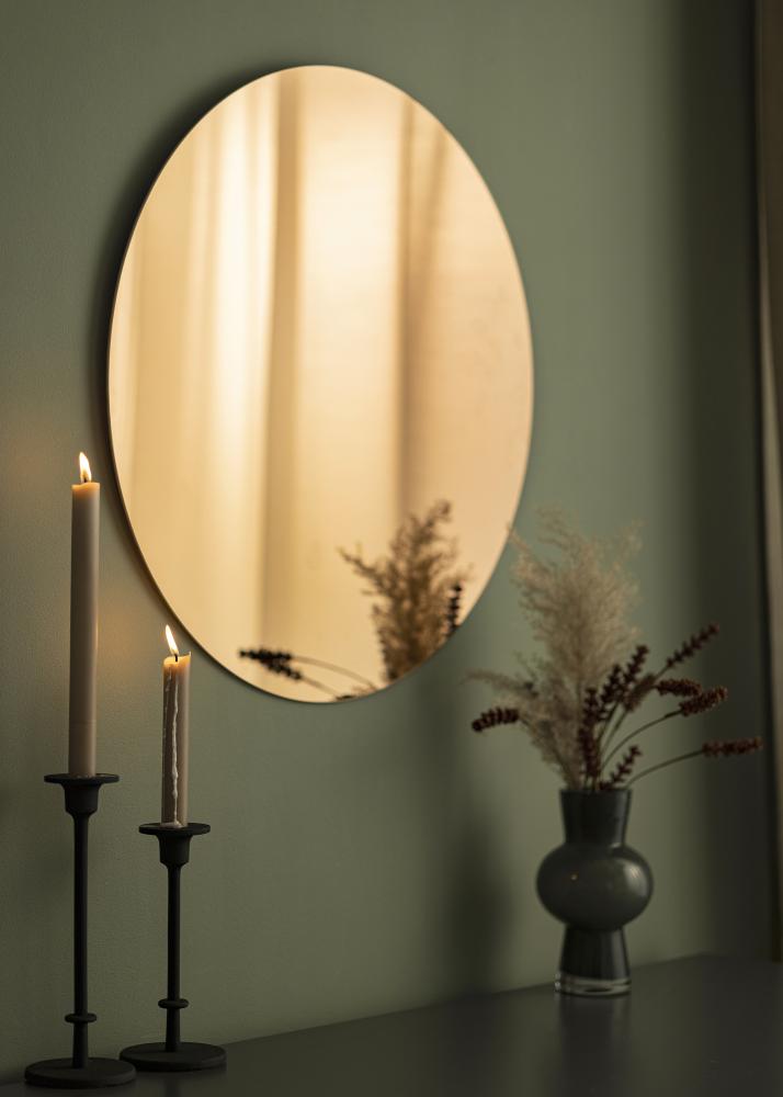 KAILA Rund Spegel Rose Gold 60 cm Ø