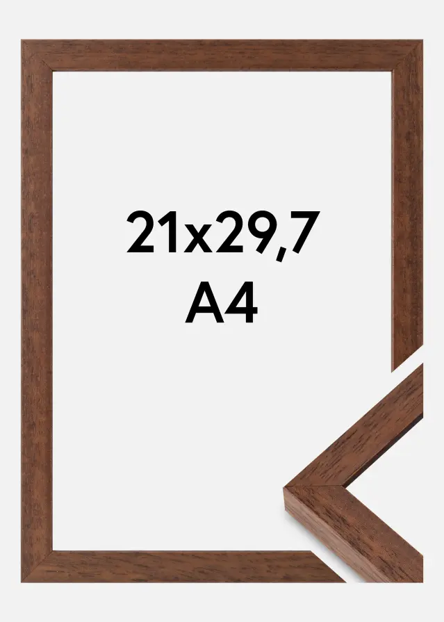Ram Hermes Akrylglas Teak 21x29,7 cm (A4)