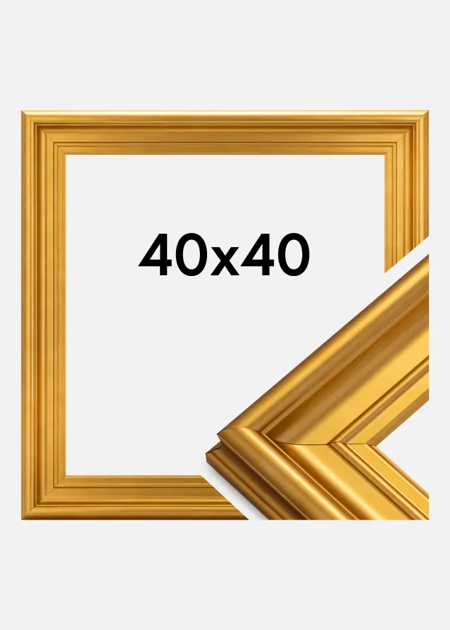 Ram Mora Premium Guld 40x40 cm