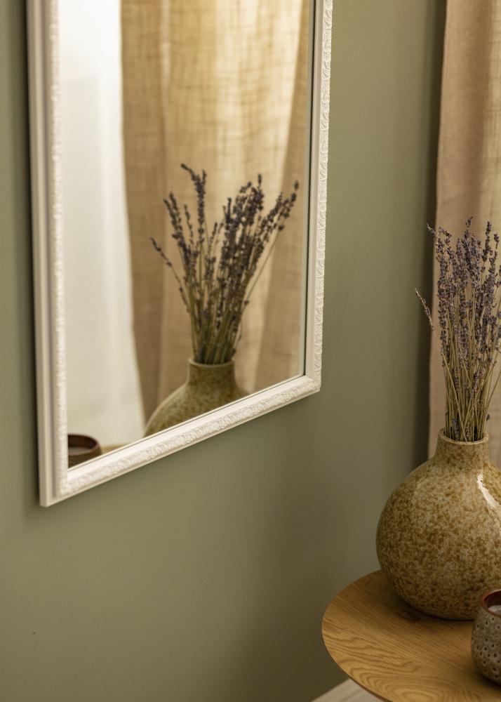 Spegel Nostalgia Vit 45x125 cm