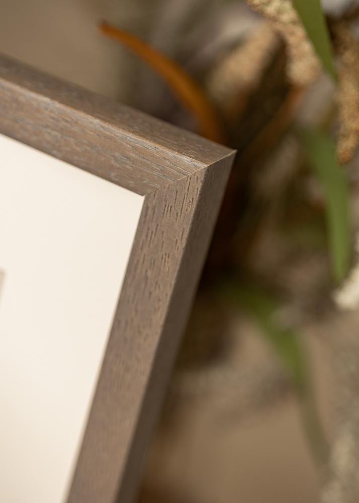 Ram Hermes Akrylglas Grå 60x80 cm