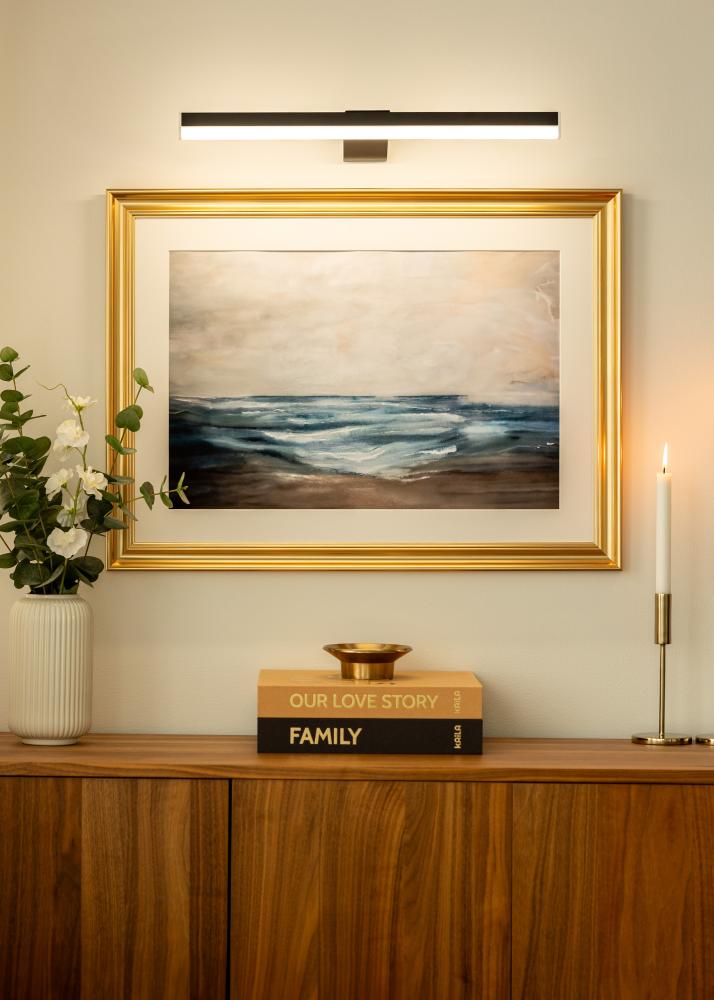 KAILA Glow Batteridriven Tavelbelysning 55 cm - Svart