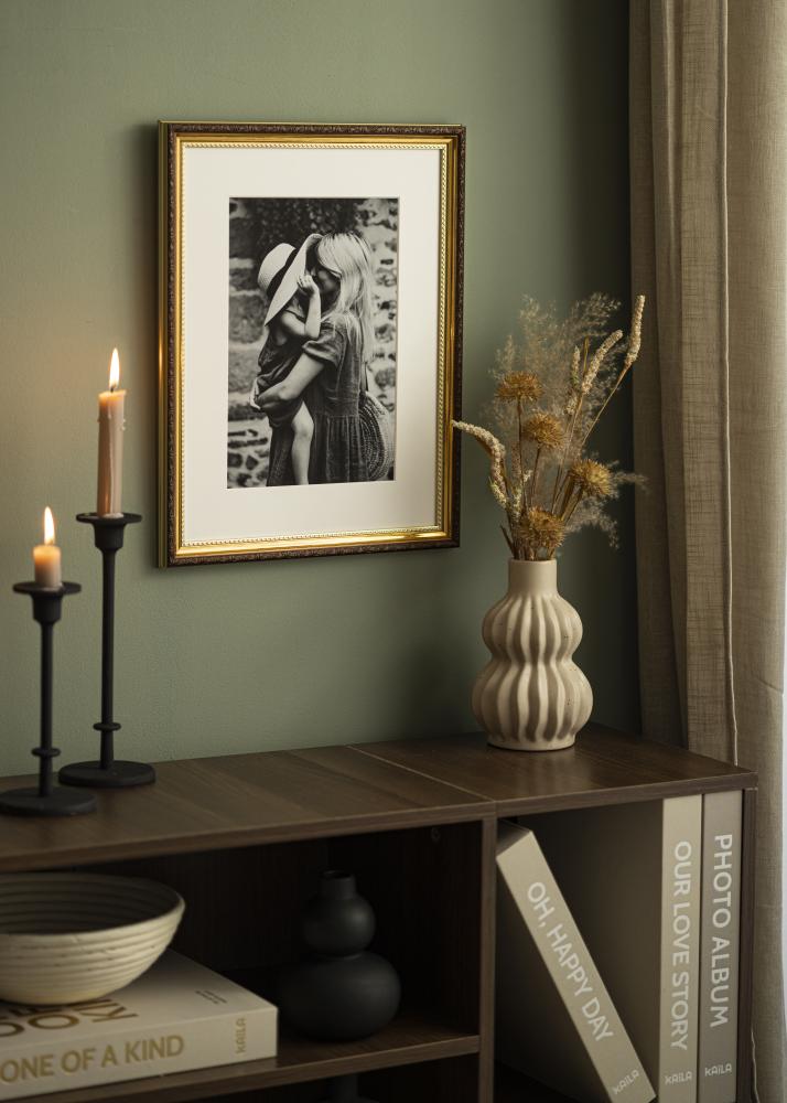 Passepartout Kritvit 24x30 cm (17x23 cm)